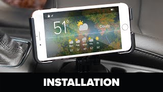 WeatherTech CupFone® Two View Installation [upl. by Catie]