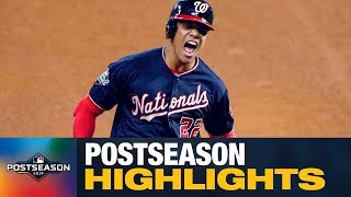 Juan Soto Postseason Highlights Young Nationals phenom hits 5 HRs 14 RBIs 277 average [upl. by Tiffy]