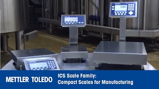 New ICS Scale Family  METTLER TOLEDO Industrial  en [upl. by Leiba534]