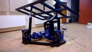 Motion Platform 3DoF  750 kg PS3TM750 [upl. by Name]