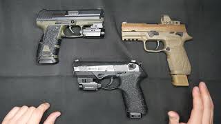 HKP2000 vs Berreta PX4 vs Sig M18 which is best sub compact for 2024 [upl. by Kipper]