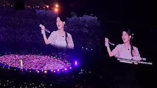 IU아이유 sings Meaning of You 너의 의미  LIVE  Philippine Arena  4K FanCam [upl. by Eelaroc]