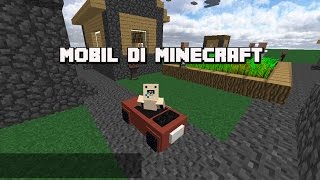 Minecraft Tutorial  cara membuat mobil bisa bergerak [upl. by Feodor]