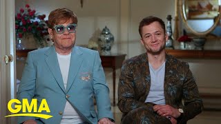 Elton John reveals emotional message behind Rocketman film  GMA [upl. by Athelstan]