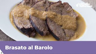 BRASATO AL BAROLO RICETTA ORIGINALE [upl. by Tnarud]