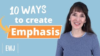 10 Ways to Create Emphasis  C1 Grammar [upl. by Leonard]