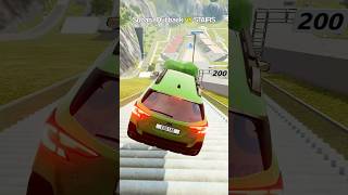 Subaru Outback vs Stairs 😆 beamng shorts  BeamNGDrive [upl. by Mosier]