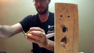 How To Install Alarm Lock Part 1 [upl. by Ettenan803]