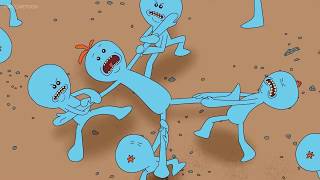 mr meeseeks full fight  Rick and Morty  Kill him [upl. by Ettelegna58]