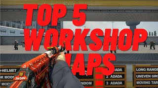 TOP 5 WORKSHOP MAPS THAT WILL HELP YOU IMPROVE CSGO [upl. by Chiles]