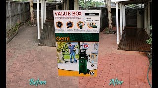 Gerni Value Box  Unboxing assembly and Patio amp Deck Cleaning [upl. by Ohcirej]