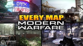 Every Map In Call of Duty Modern Warfare COD MW All Maps [upl. by Allehcram]