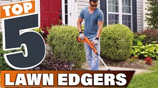 Top 5 Best Lawn Edgers in 2024  The Ultimate Countdown Reviews amp Best Picks [upl. by Divad]