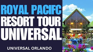 Tour Royal Pacific Resort at Universal Orlando [upl. by Orme284]