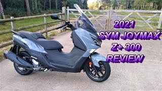 ★ 2021 SYM JOYMAX Z 300 REVIEW ★ [upl. by Roeser]