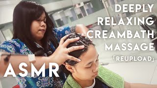 ASMR Deeply Relaxing Creambath Massage [upl. by Ciprian]