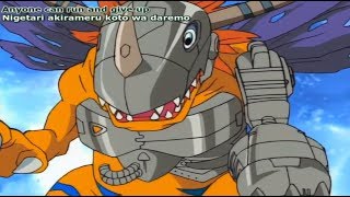 Digimon Adventure  Metalgreymon vs Etemon ENG SUB [upl. by Burkhart506]