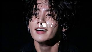 JEON JUNGKOOK  FMV  UNHOLY [upl. by Debera]