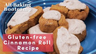 How To Make GlutenFree and Vegan Cinnamon Rolls  AltBaking Bootcamp  WellGood [upl. by Aierb]