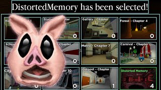 ROBLOX PIGGY DISTORTED MEMORY NOT CHAPTER 12 [upl. by Oiramad291]