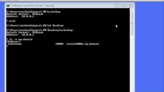 Windows command line networking nslookup [upl. by Terpstra]