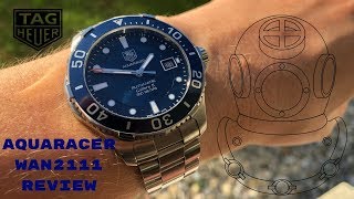 Why Is This Watch Controversial TAG Heuer Aquaracer WAN2111 Review [upl. by Sigler]