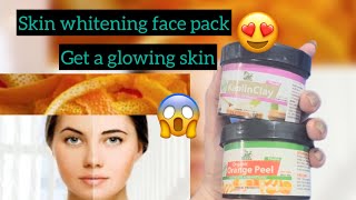 Kaolin clay amp orange peel face pack for whitening 🥰😍 [upl. by Benedicta]