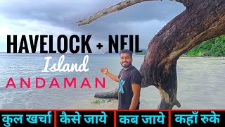 Havelock Island Andaman  Neil Island Andaman  Andman Nicobar Tourist Places  Andamans Vlog [upl. by Glad]