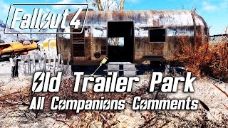 Fallout 4  Fiddlers Green Trailer Estates  Hidden Bunker [upl. by Nosyla]