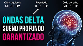 🎧 🧠 RELAJACIÓN PROFUNDA BINAURAL AVANZADO 90 MIN DE ONDAS DELTA ETAPA REM FRECUENCIAS BINAURALES [upl. by Einehpets950]