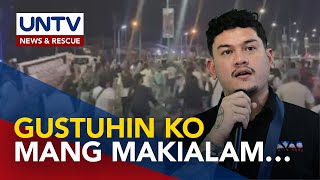 Davao City Mayor Baste Duterte nababahala sa tensyon sa pagitan ng KOJC members at PNP [upl. by Elleunamme930]