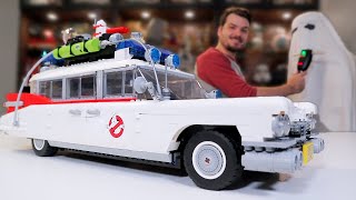 LEGO Ghostbusters ECTO1 Review and Build Creator Expert 10274  Amazing new 2020 set [upl. by Doraj]