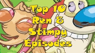 Top 10 Ren amp Stimpy Episodes [upl. by Attegroeg]