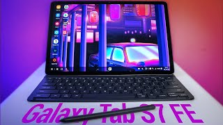 Samsung Galaxy Tab S7 FE Review  Affordable 124quot Android Tablet With 5G [upl. by Kuehn751]