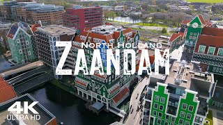 ZAANDAM Amsterdam 🇳🇱 Drone Aerial 4K 2024  North Holland Netherlands Nederland [upl. by Romola527]