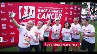 Singtel supports Race Against Cancer [upl. by Shaughnessy]