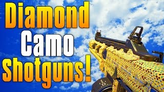 BO3 Road To Dark Matter Camo 1 DIAMOND SHOTGUNS Black Ops 3 Gameplay  Thrust MatMicMar [upl. by Bucella]