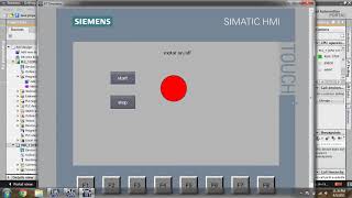 How to program in KTP700tia portal How to HMI design and communicate to plc  how to simulate [upl. by Ijar599]