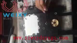 How to repair Benz 7g 7229 speed sensor plate Y38N1 Y38N2 fault how to replace the sensor [upl. by Rojam]