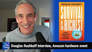 Finnish Foliage  Douglas Rushkoff interview AI powered turret Amazon hardware event NASA DART [upl. by Tedda]