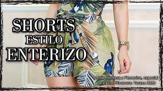 SHORTS De MODA 2020 Estilo ENTERIZO  Shorts de Moda 2020  Tendencias 2020  Moda 2020 Moda Dama [upl. by Nieberg735]