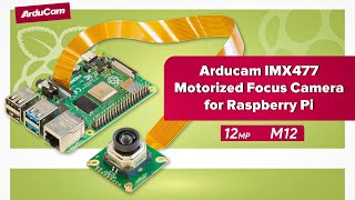 Arducam IMX477 Motorized Focus Raspberry Pi Camera Demo also support auto focus [upl. by Boarer]