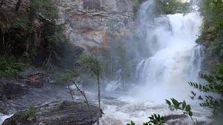 High Cullowhee Falls  Dam Release [upl. by Buckie]