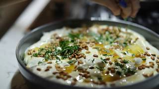 Hummus Fatteh  Authentic Middle Eastern Recipe  Roubas Food Journey [upl. by Erikson]