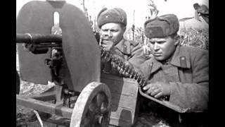 WW2 Russian Machine gun DS39 Image HD  WW2 Ametralladora rusa DS39 de imagen HD [upl. by Ymeon]