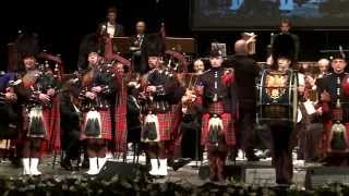 Flower of Scotland  Scots Guards  Lucca Phil Orc  Andrea Colombini  Puccini e la sua Lucca [upl. by Ardnuhsal]