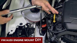 VWAudi Engine Mount DIY MK7 GTI Golf R A3 S3 [upl. by Janifer99]