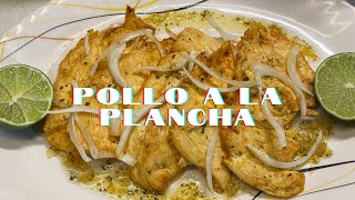 Como hacer pollo a la plancha  Cubano  How to make Cuban Chicken steak Bilingual [upl. by Llebpmac]