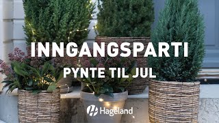 Inngangsparti  pynte til jul [upl. by Charyl]