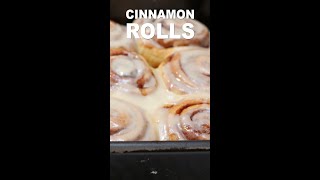 How to Make Homemade Cinnamon Rolls Shorts  Easy Cinnamon Roll Recipe [upl. by Easter]